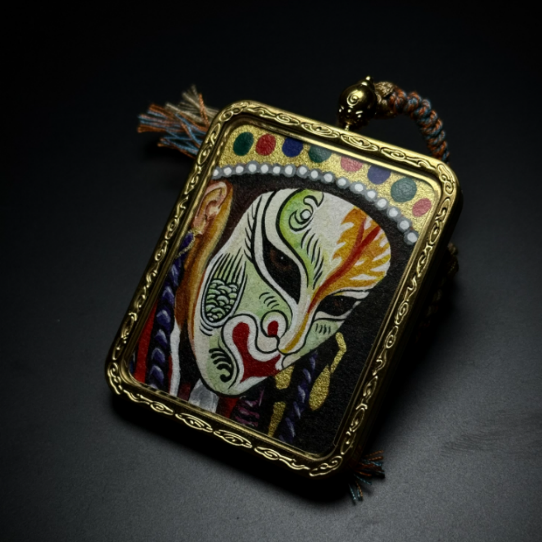 White Crane Youth Thangka