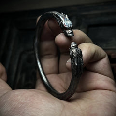 Thunder Dragon Silver Bracelet