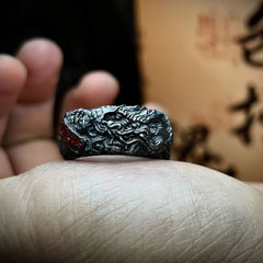 Imperial Dragon Signet Ring