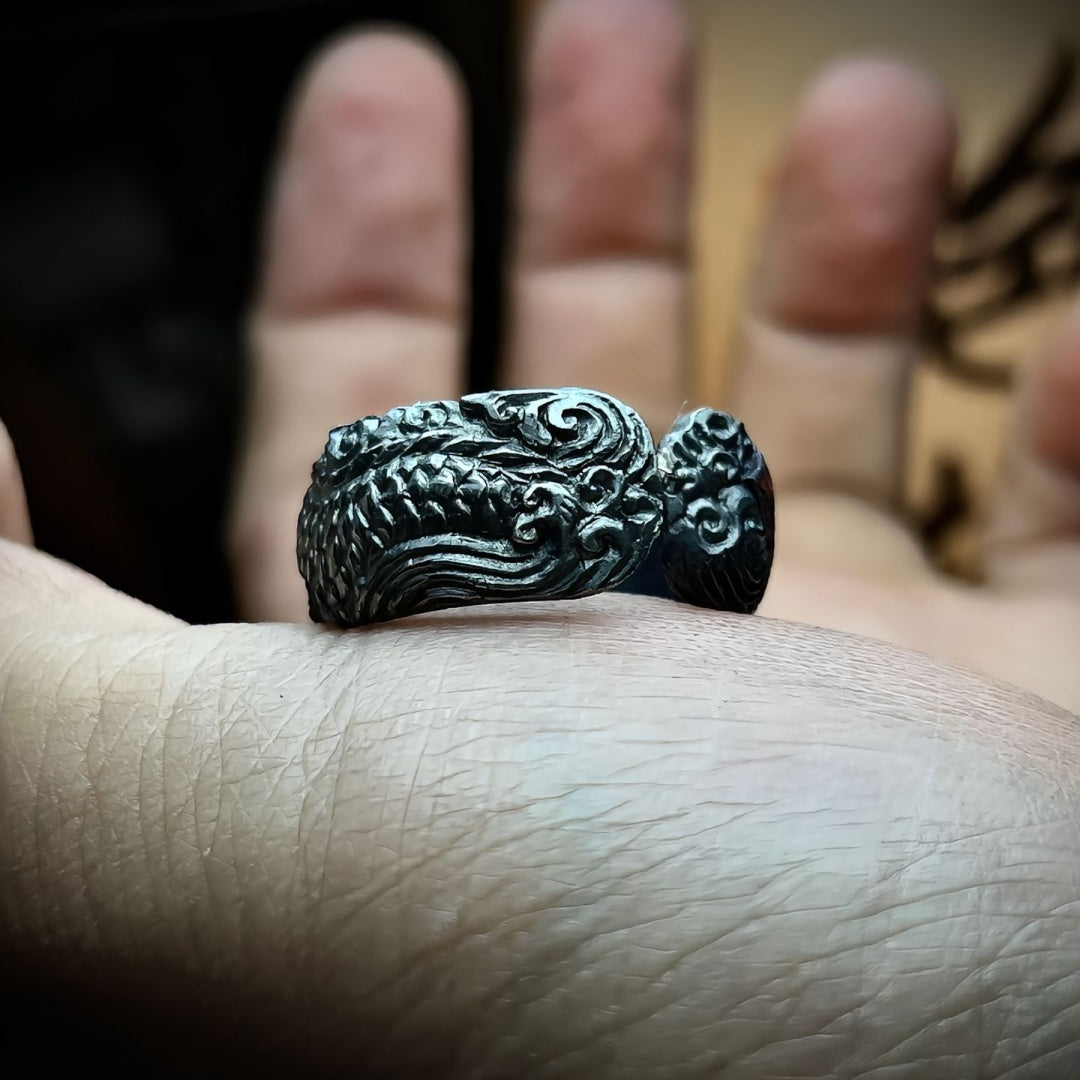 Imperial Dragon Signet Ring
