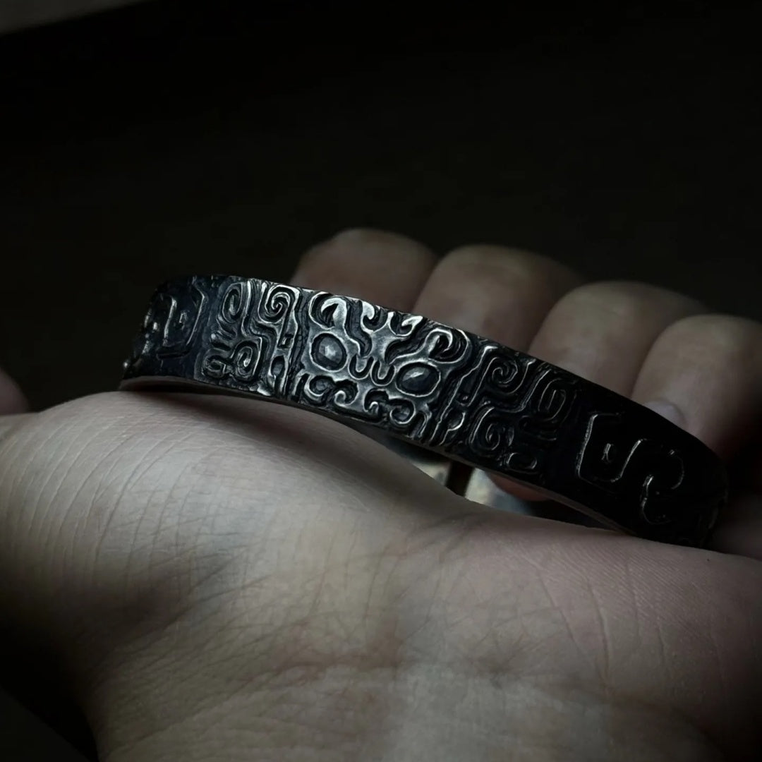 Ritual Bronze Sigil Bracelet