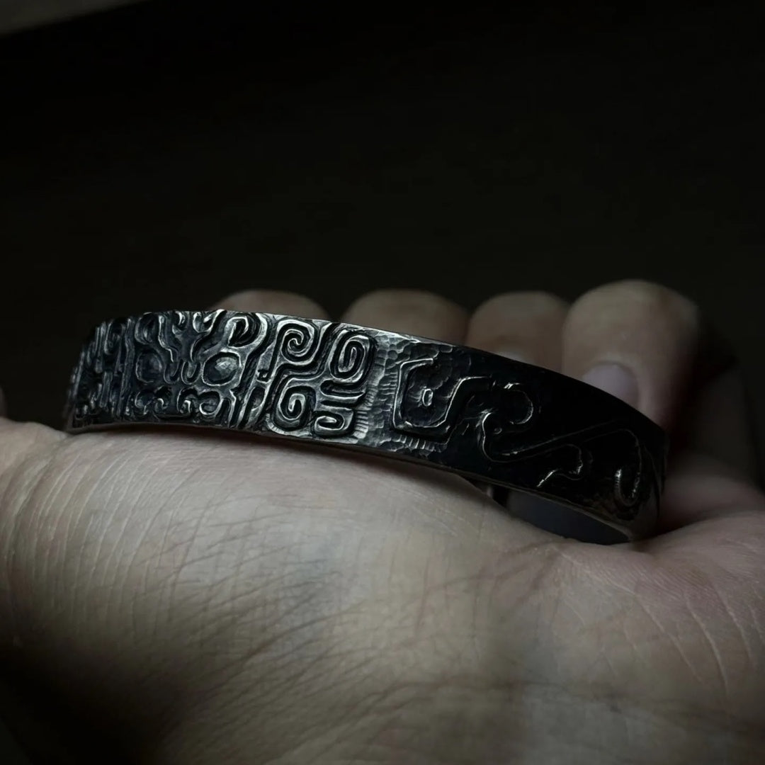 Ritual Bronze Sigil Bracelet
