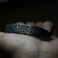 Ritual Bronze Sigil Bracelet