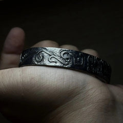 Ritual Bronze Sigil Bracelet