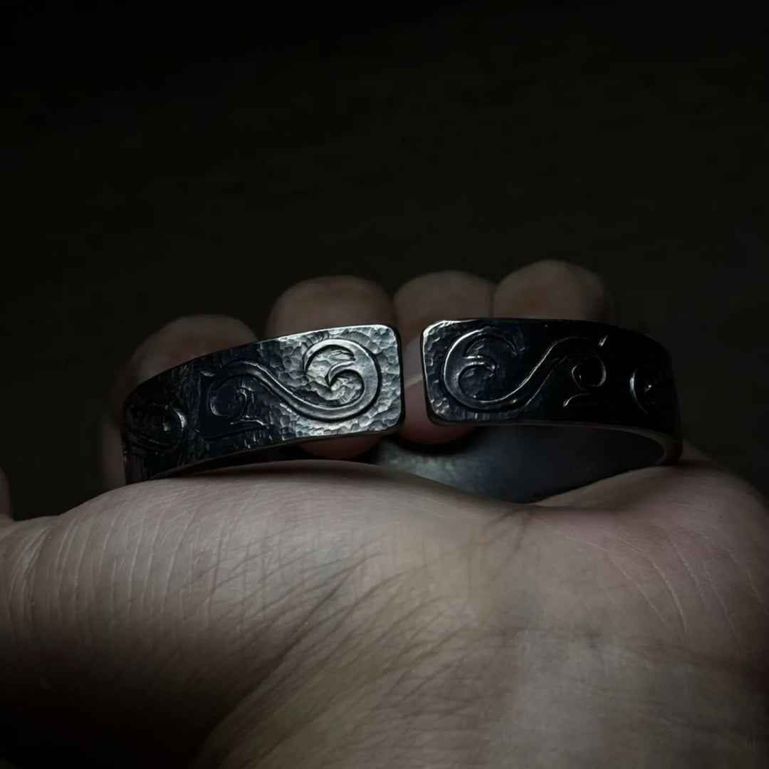 Ritual Bronze Sigil Bracelet