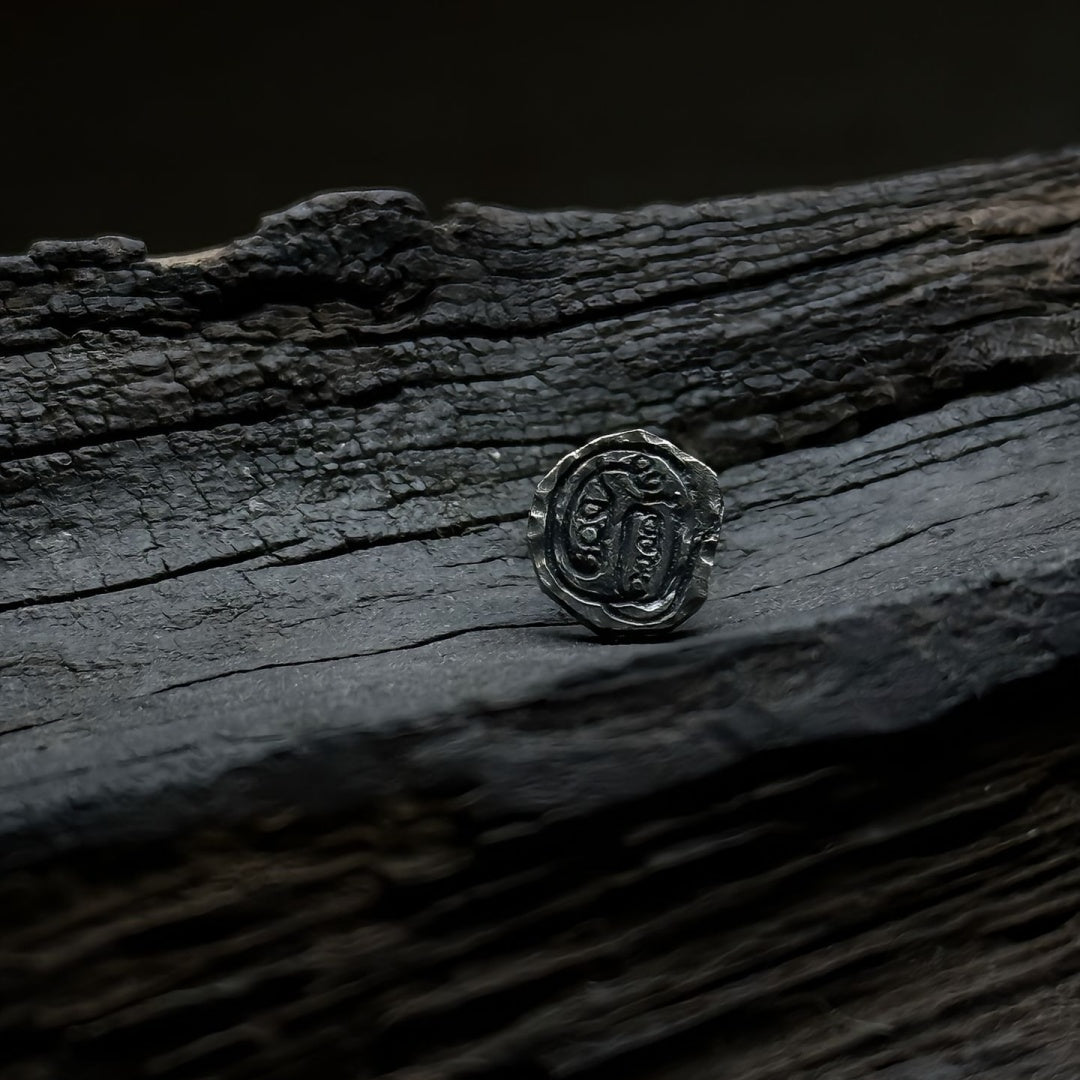Golden Light Mantra Studs