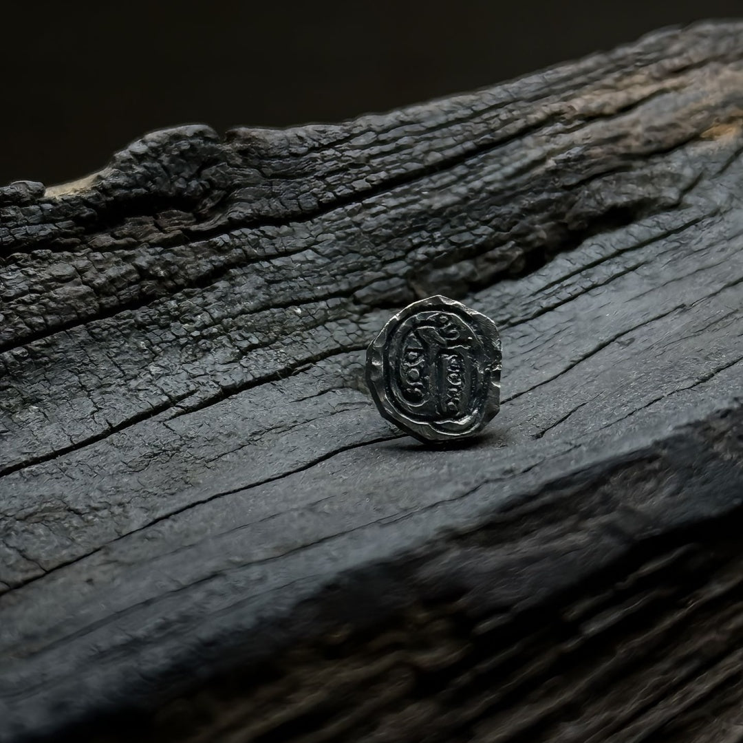 Golden Light Mantra Studs