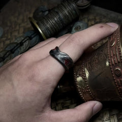 Lightning Sigil Wrap Ring