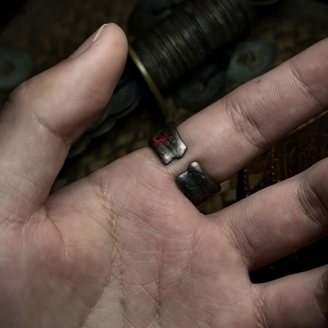 Lightning Sigil Wrap Ring